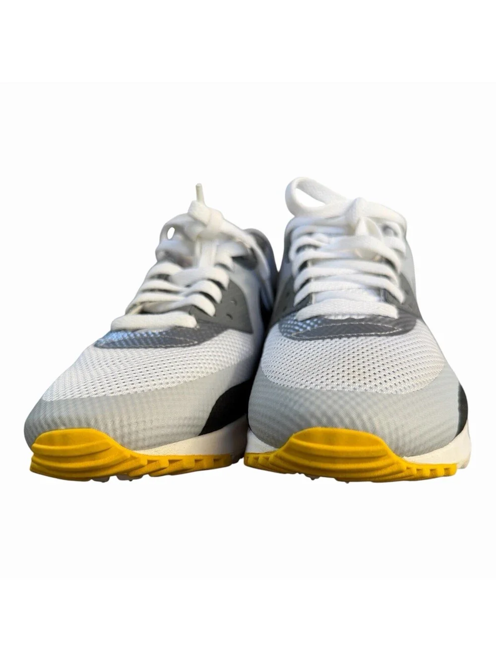 Nike Air Max 90 Hyperfuse Livestrong White Grey Maize 526584-107 Sz 10 w/ Box